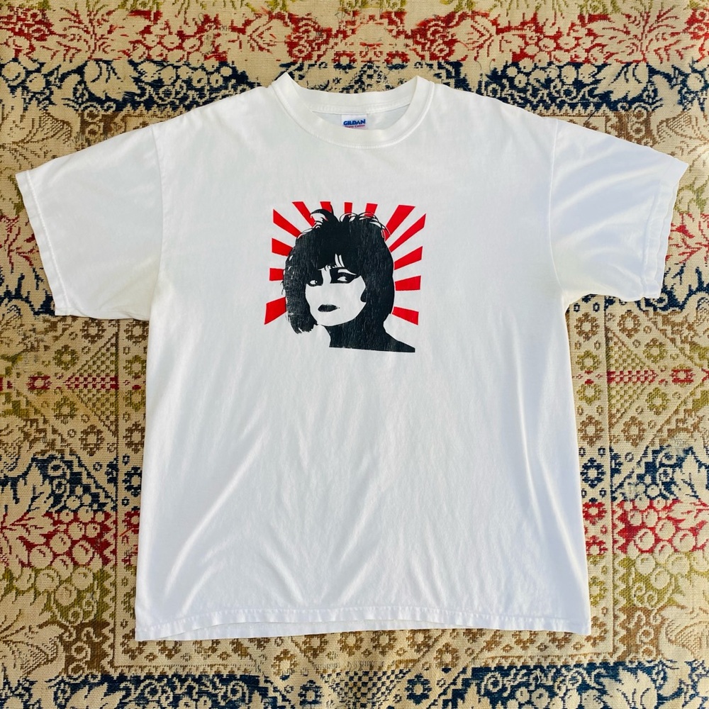 Vintage Siouxsie & The Banshees T-shirt Y2K Single Stitch Gildan Cotton Shirt L